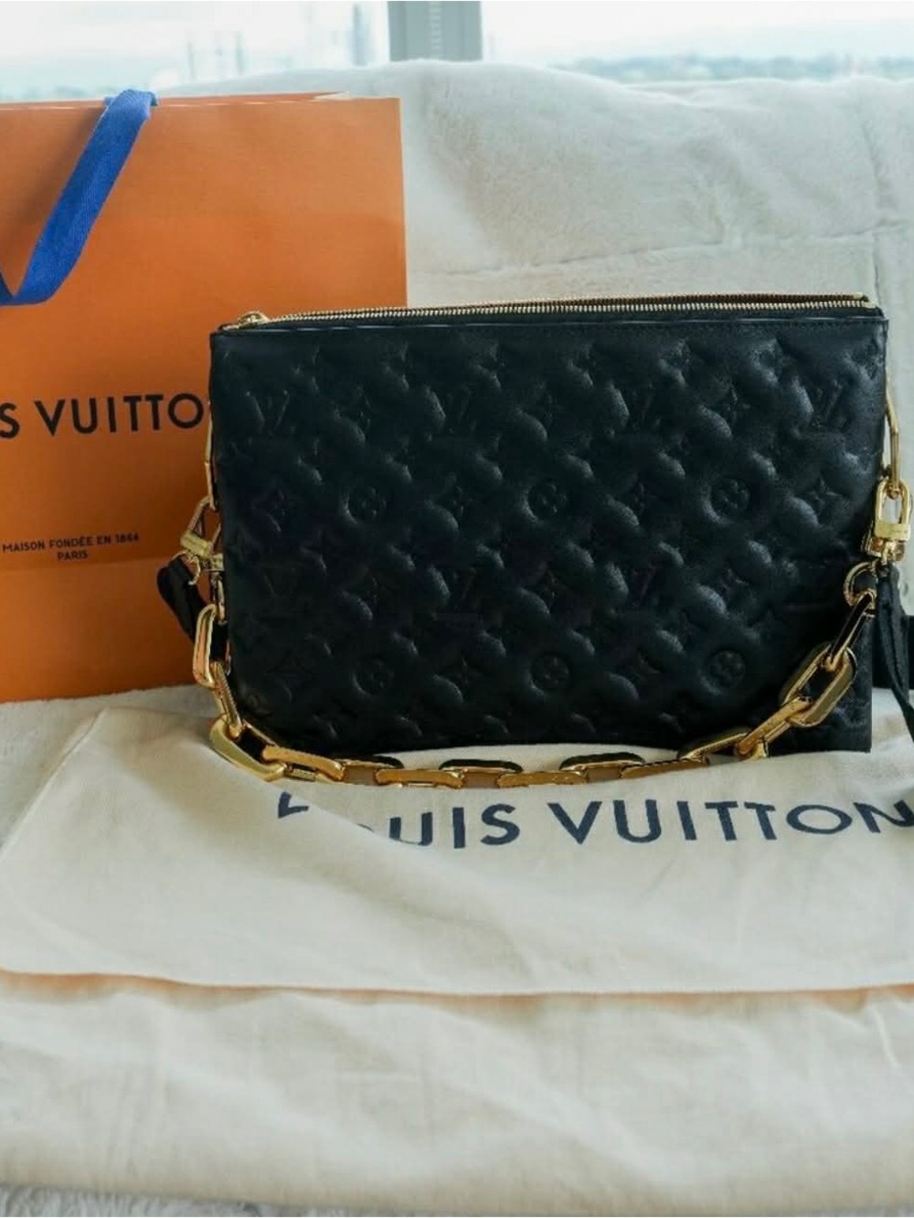 4️⃣5️⃣0️⃣0️⃣ DIRECT🖤 Louis Vuitton Coussin MM
